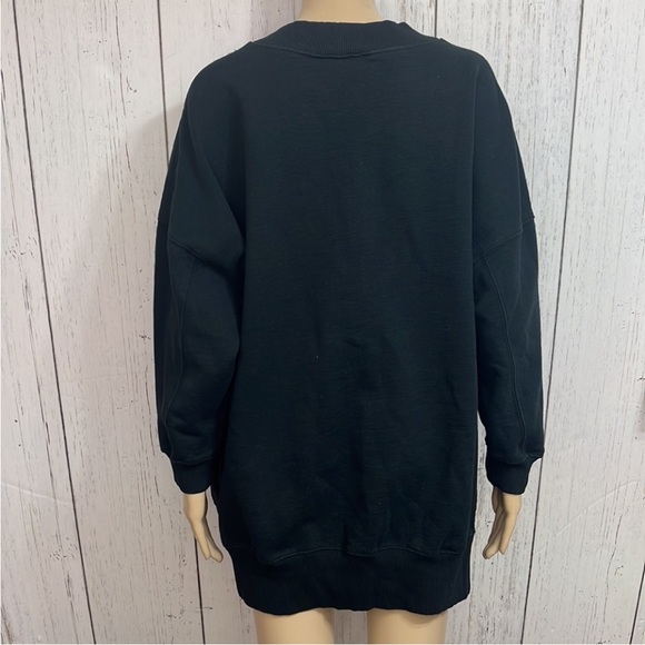 Zara Sweatshirt With Vegan Faux Fur Pocket Size M - Picture 3 of 10